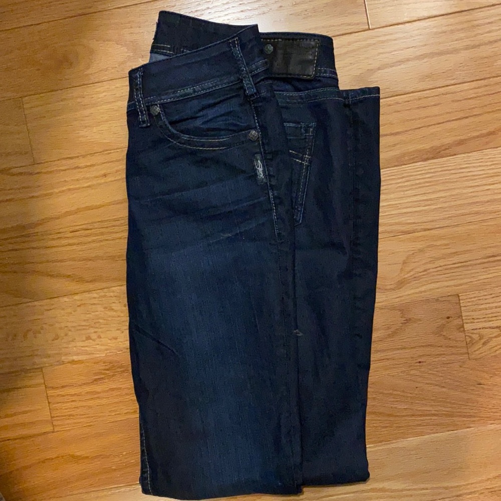 Silver Suki 17” bootcut jeans